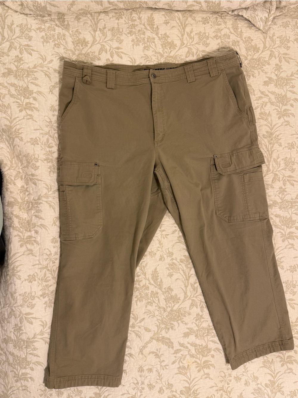 Duluth Flex Fire Hose Tan Pants Size 48/30